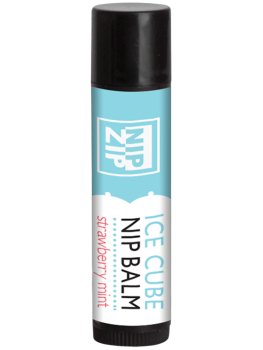Gely na klitoris: Chladivý balzám na bradavky Nip Zip Strawberry Mint, 4 g
