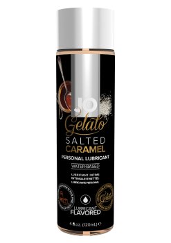 Lubrikační gely s příchutí: Lubrikační gel System JO Gelato Slaný karamel