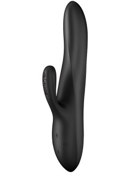 Rotační vibrátory: Hřejivý rotační vibrátor s králíčkem Satisfyer Heat Flex 3