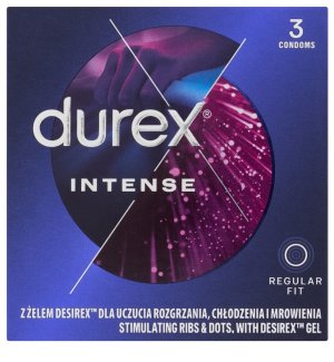 Kondomy Durex Intense – Kondomy s vroubky a výstupky