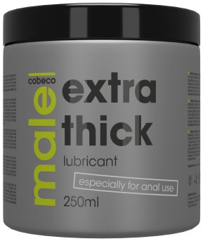 Extra hustý anální lubrikační gel MALE EXTRA THICK – Anální lubrikační gely