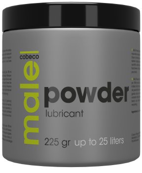 Lubrikační gely na vodní bázi: Práškový lubrikační gel MALE POWDER