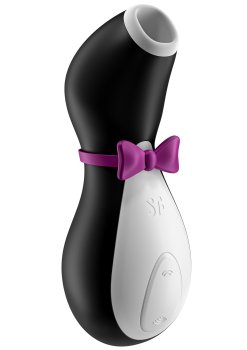 Bezdotykové stimulátory klitorisu: Luxusní nabíjecí stimulátor klitorisu Satisfyer PENGUIN