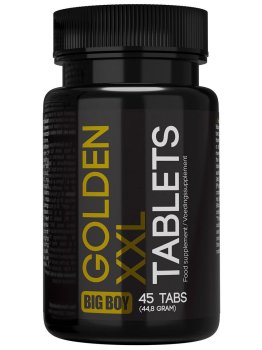 Tablety pro větší penis a více mužnosti BIG BOY Golden XXL – Natahovače a přípravky na zvětšení penisu
