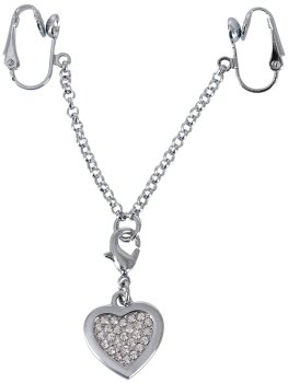 Ozdoba na stydké pysky s přívěškem ve tvaru srdíčka – Tipy na vzrušující dárky pro ženu