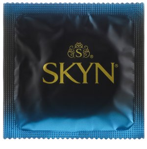 Tenký kondom bez latexu SKYN Extra Lubricated - extra lubrikovaný, 1 ks – Kondomy bez latexu