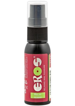 Uvolňující a chladivý sprej pro anální sex EROS Relax Woman – Uvolňující a tlumivé přípravky na anální sex a deepthroat