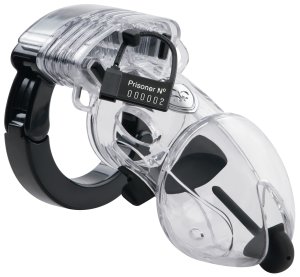 Klícka na penis Pubic Enemy No 2 (elektrosex) – Klece na penis a pásy cudnosti pro elektrosex