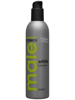 Bílý lubrikační gel MALE WHITE - extra hustý – Lubrikační gely na vodní bázi