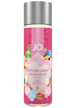 Lubrikační gel System JO CANDY SHOP Cukrová vata - limitovaná edice – Lubrikační gely na vodní bázi