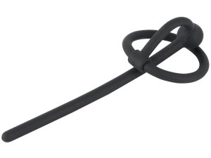 Silikonový dilatátor Piss Play (dutý), 6 mm – Dilatátory a kolíky do penisu