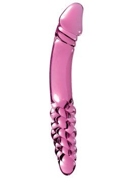 Oboustranné skleněné dildo Icicles No. 57 – Netradiční a stylová dilda