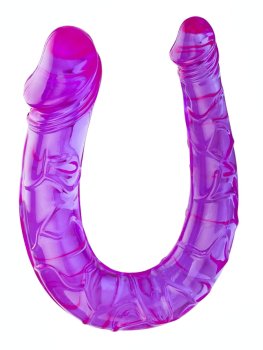 Gelové dvojité dildo, 29 cm – Oboustranná a dvojitá dilda