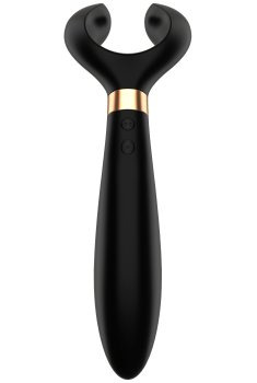 Vibrátory s neobvyklým designem: Vibrační stimulátor/vibrátor pro páry Satisfyer Endless Fun Black