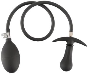 Nafukovací anální kolík s vnitřní pohyblivou kuličkou – Nafukovací anální kolíky