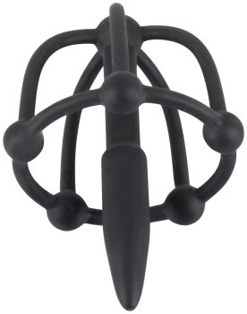 Silikonový kolík do penisu s klíckou na žalud – Penis plugy (kolíky do penisu)
