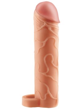 Návleky na penis: Návlek na penis s poutkem, prodlouží o 2,5 cm
