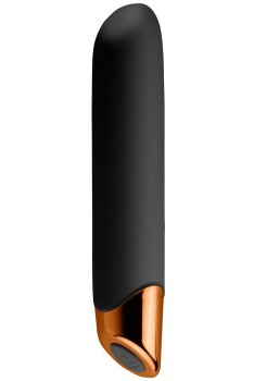 Extra výkonný vibrátor Chaiamo, černý – Vibrátory na bod G