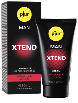 Pečující a povzbuzující krém na penis Pjur MAN XTEND, 50 ml – Gely na erekci