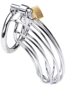 Pásy cudnosti pro muže: Pás cudnosti pro muže - klícka na penis, kovová