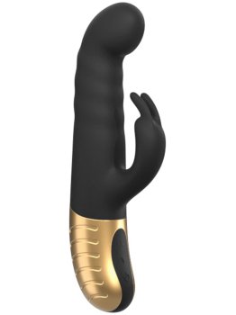 Přirážecí vibrátor s králíčkem G-Stormer – Přirážecí vibrátory