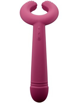 Dvojité a trojité vibrátory: Multifunkční vibrátor/stimulátor Please Me