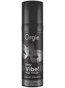 Stimulační gel s vibračním efektem Orgie Sexy Vibe! High Voltage, 15 ml – Gely na klitoris
