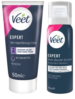 Depilační sada pro ženy Veet EXPERT – Depilační přípravky