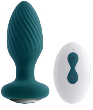 Vibrační anální kolíky: Vibrační a rotační anální kolík Spinning Tail Teaser