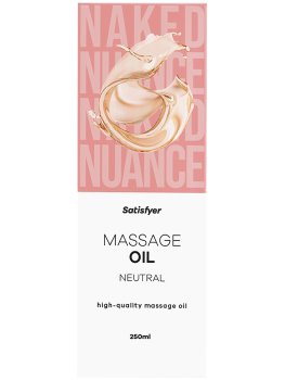 Erotické masážní oleje a emulze: Masážní olej Satisfyer Neutral, 250 ml