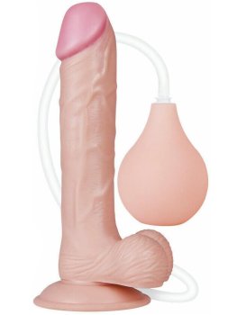Stříkající dilda: Stříkací realistické dildo s přísavkou Squirt Extreme 9"